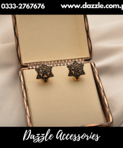 Shining Star black Studs