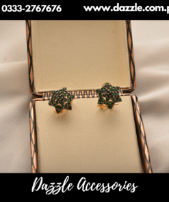 Shining Star green Studs