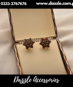 Shining Star maroon Studs