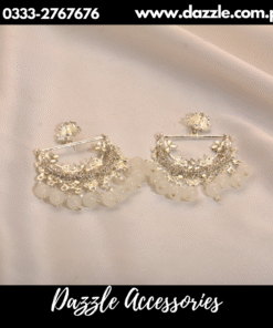 Silver Ethnic Baala Earrings