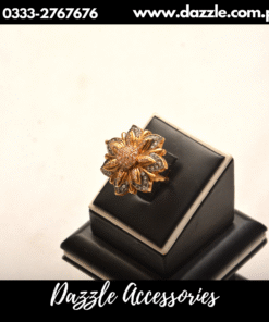 champagne flower ring