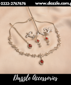 inspiring silver red set