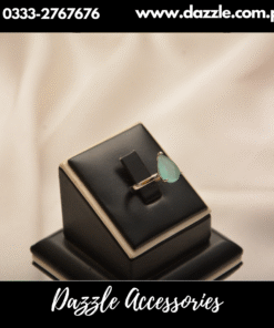 tear Drop ice blue ring