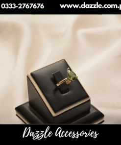 tear Drop metalic ring