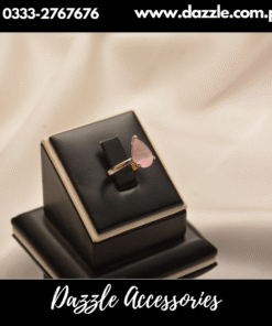tear Drop pink ring