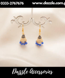 Alluring Meena Jhumki Earrings