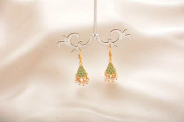 Green Small Jhumki