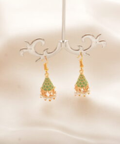 Green Small Jhumki