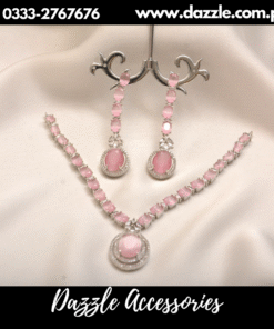 Diana Pink silver set