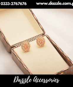 champagne gold studs