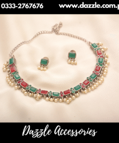 Heer vintage mult pearl chokar set