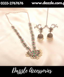 laila vintage multi maala necklace set