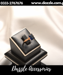 luminous blue golden ring