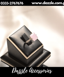 luminous powder pink ring
