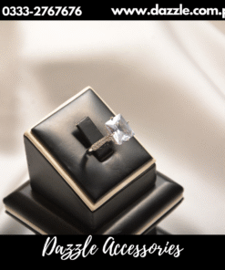 luminous silver  ring