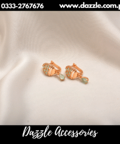 mint gold baali studs