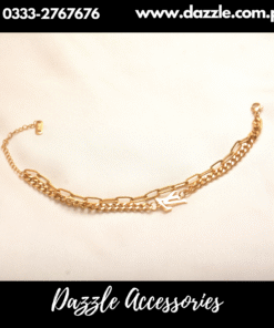 stainless steel chain branded bracelet