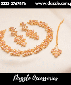 Amar bail gold plated set
