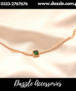 Angelina Emerald crystal bracelet