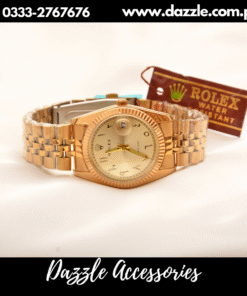 Arabic Golden Dial Men Watch