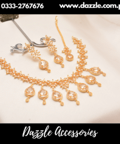 Kristine golden carat set