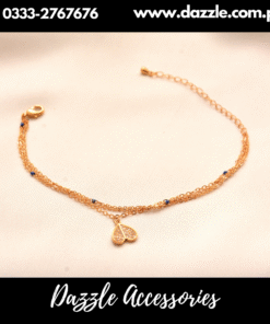 Multi Layer Heart Drop Bracelet
