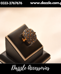 Adorabe Blue zirconia ring