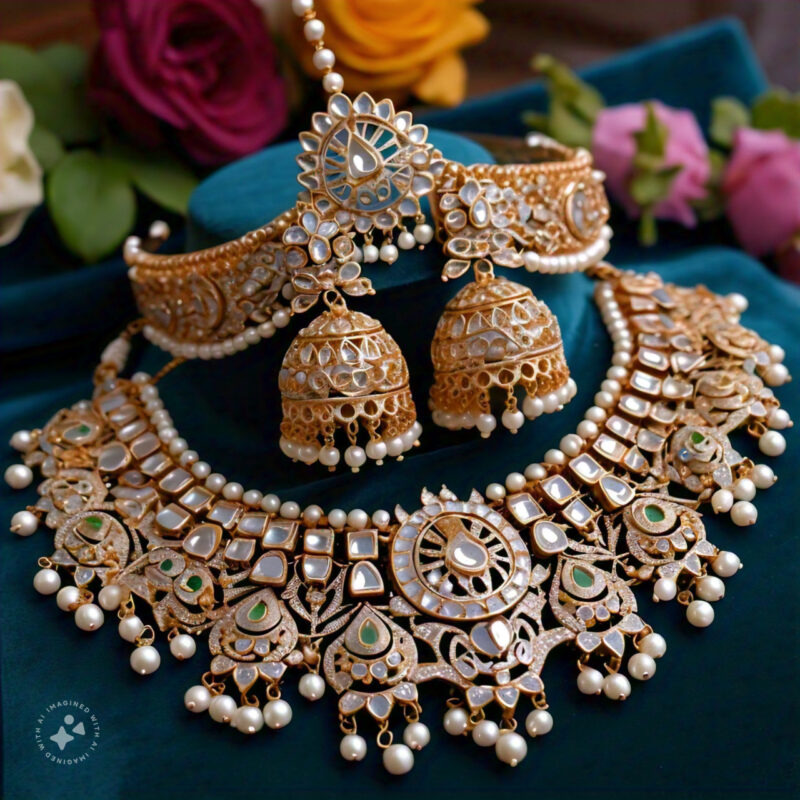 Glam-Up-Your-Mehndi:-Stunning-Mehndi-Bridal-Jewelry-Trends