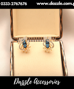 radiant sapphire stone studs