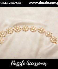 Aaliya pearl gold matha patti