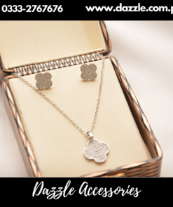 Angelina Silver zircon Set