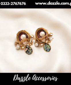 Artistic Vintage Rust Studs Earring