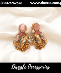 Deep desire Pink Earrings