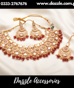 Jahan Ara Maroon Bridal Set