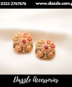 Noratan Red multi studs Earring