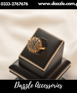Vintage Look gold plated ring