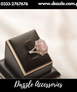 Zirconia Pink Ring