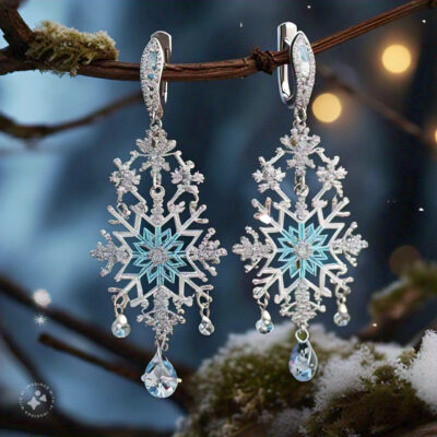 Earrings-for-a-Winter-Wonderland:-Snowy-Delights