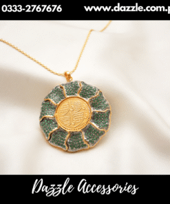 Calligraphy Pendant Gold Plated