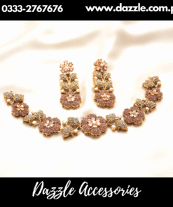 Floral coffee zirconia set