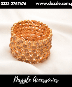 Gold Plated Floral Bridal Bangles