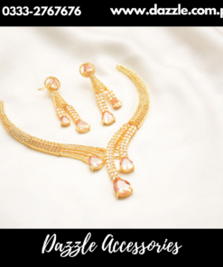 Golden Set with Earrings