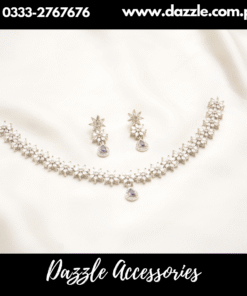 Purple Silver Simple Set