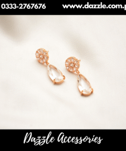 Zirconia Drop Earrings