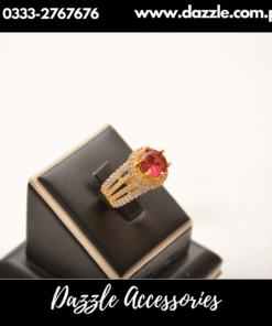 fascinating carat Red Ring