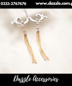 Long Crystal Drop Earrings