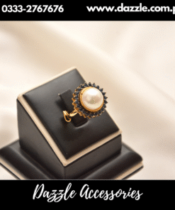 Beautiful Blue Pearl Ring