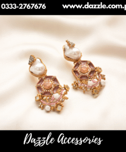 Luxurious 3D mother pearl  Earring