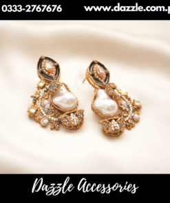 Luxurious Pink 3D mother Pearl  Earring