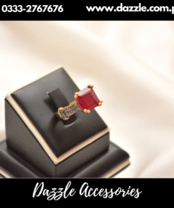 Vintage Ruby Zirconia Ring